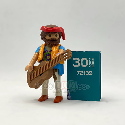 Playmobil 72139 Guitarrista Hippie Serie 30 Chicos
