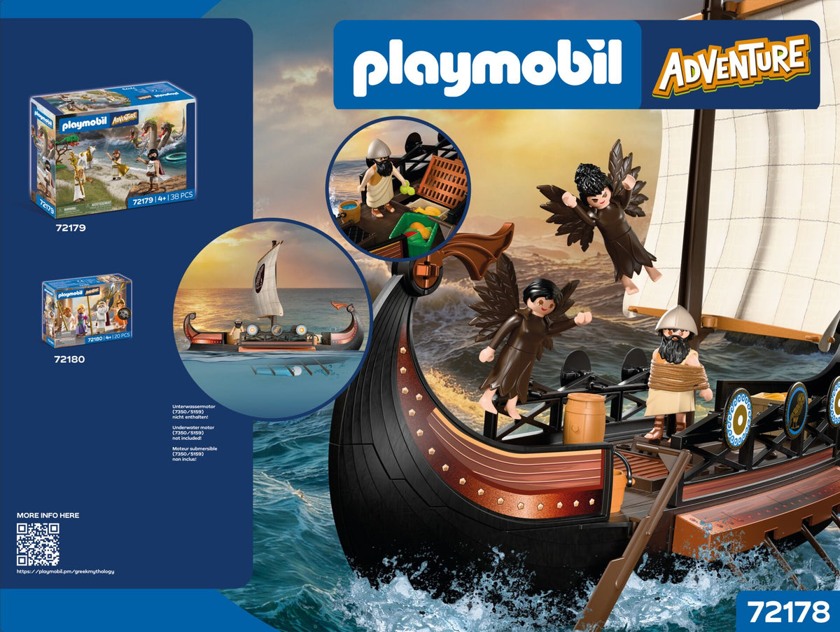 Playmobil 72178 - Ulises y las Sirenas
