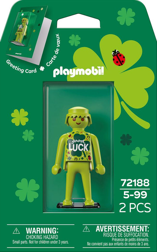 Playmobil 72188 Tarjeta Felicitación Buena Suerte