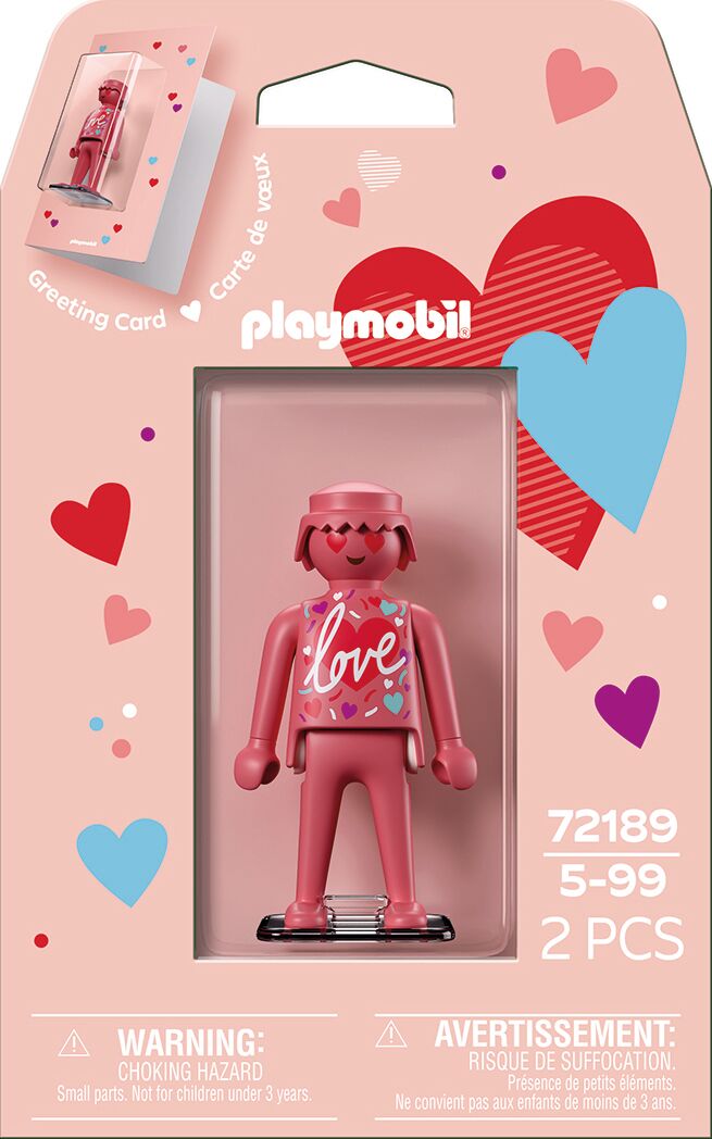 Playmobil 72189 Tarjeta Felicitación Amor