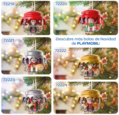 Colección de bolas de Navidad Playmobil 2026: 72219, 72220, 72221, 72222, 72223 y 72224