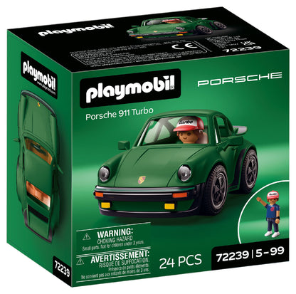 Caja precintada del Playmobil 72239 Porsche 911 Turbo con licencia oficial Porsche, 24 piezas