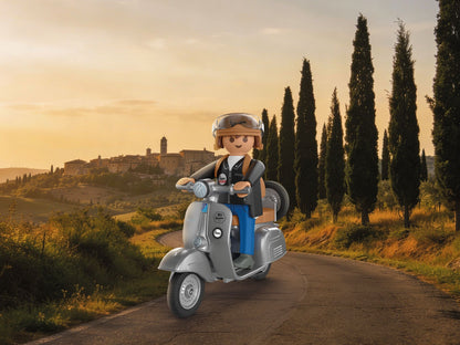 Playmobil Vespa 150 Sprint Veloce Blau 71622