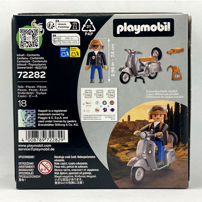 Playmobil Vespa 150 Sprint Veloce Blau 71622