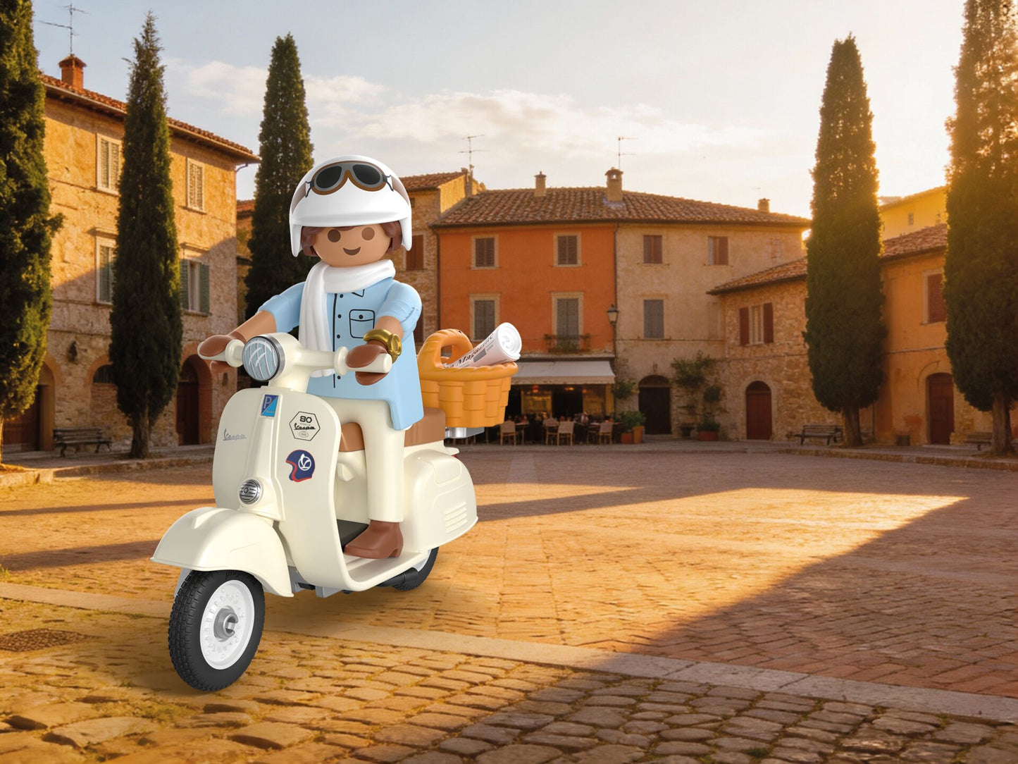 Playmobil Vespa 150 Sprint Veloce Blau 71622