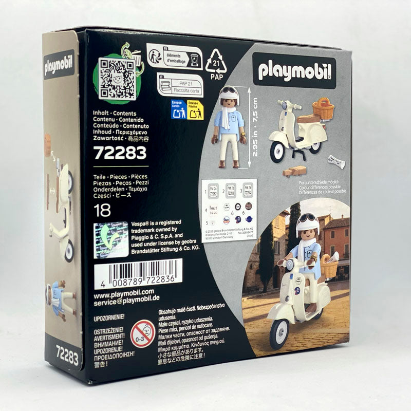 Playmobil Vespa 150 Sprint Veloce Blau 71622