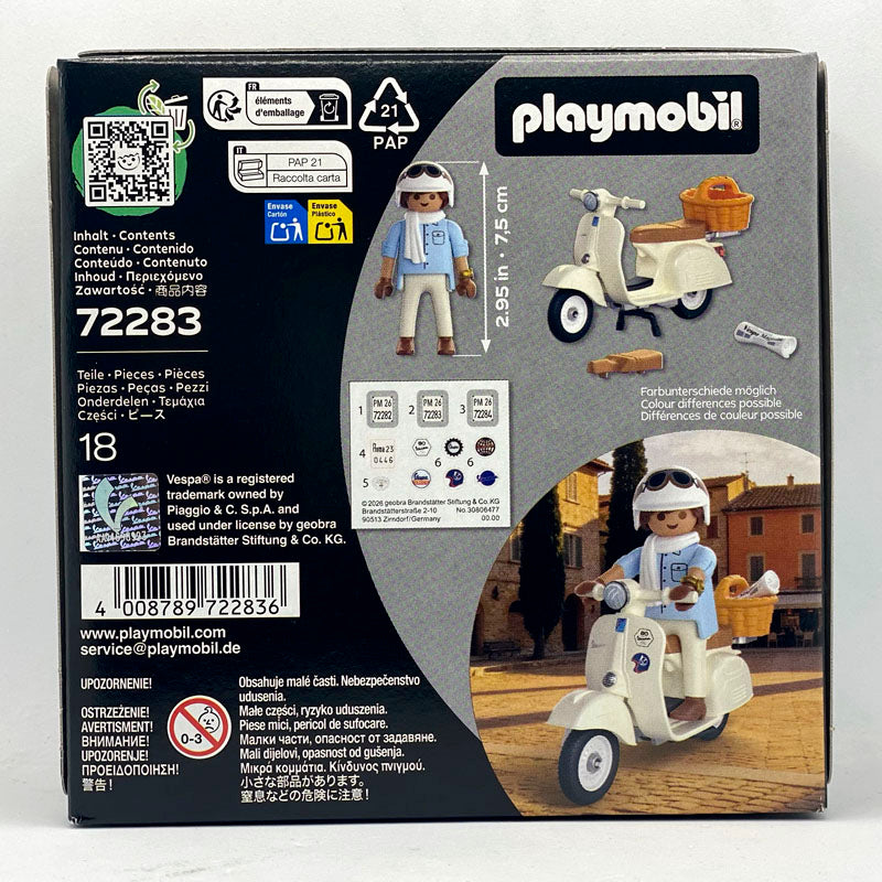 Playmobil Vespa 150 Sprint Veloce Blau 71622