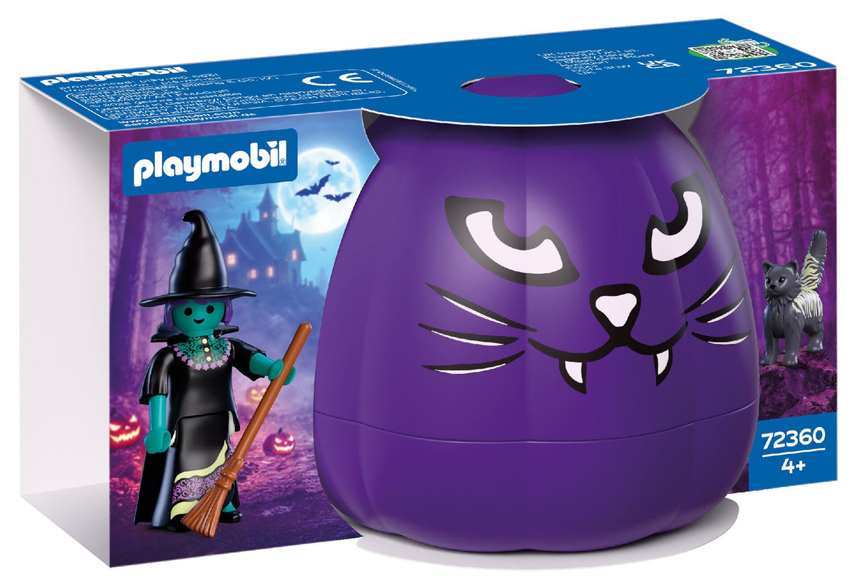 Caja precintada del Playmobil 72360 Calabaza Morada Bruja de Halloween