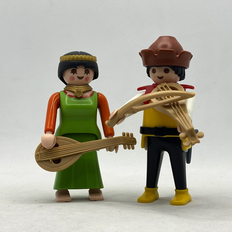 Playmobil Pareja Músicos Trovadores