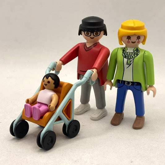 Playmobil Familia con Carrito y Bebé