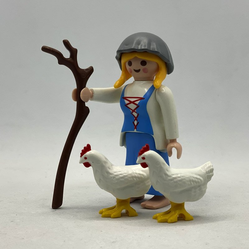 Playmobil Pastora con Gallinas