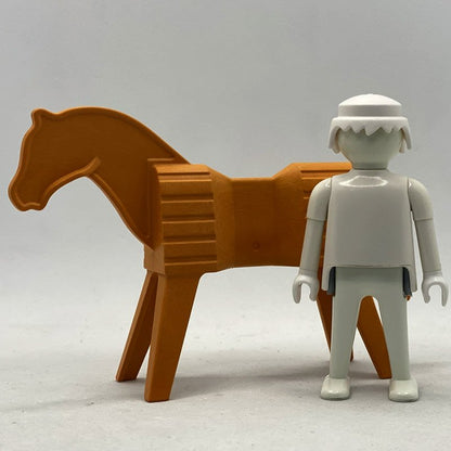 Playmobil Caballo Marrón Entrenamiento