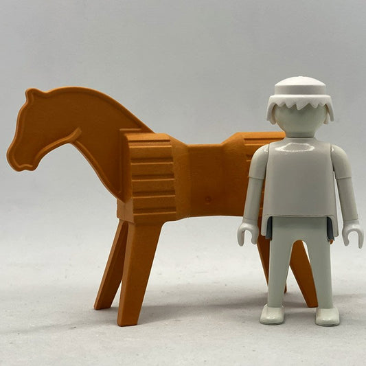 Playmobil Caballo Marrón Entrenamiento
