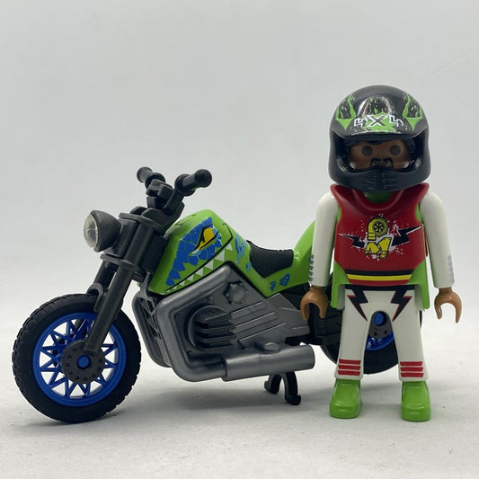 Playmobil Motorista Verde FCO737