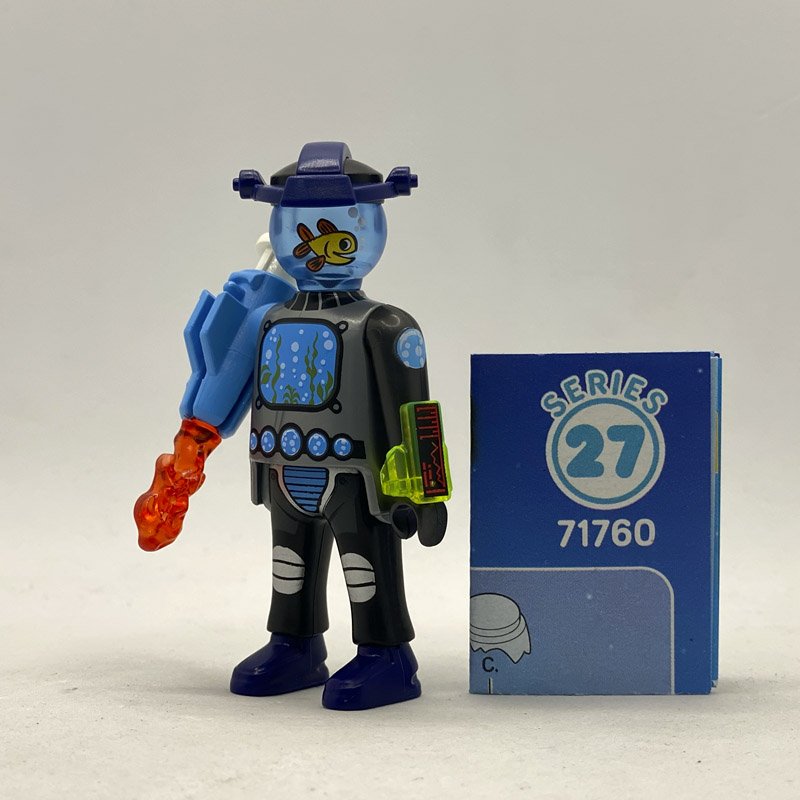 Playmobil Robot Cyborg Pecera Serie 27 Chicos 71760