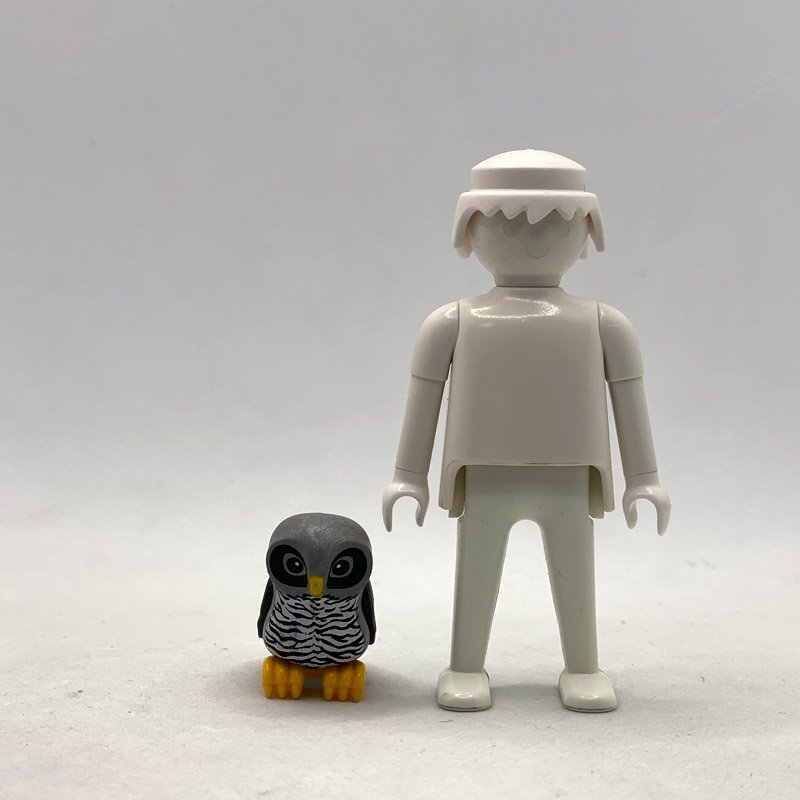Playmobil Búho Lechuza Gris
