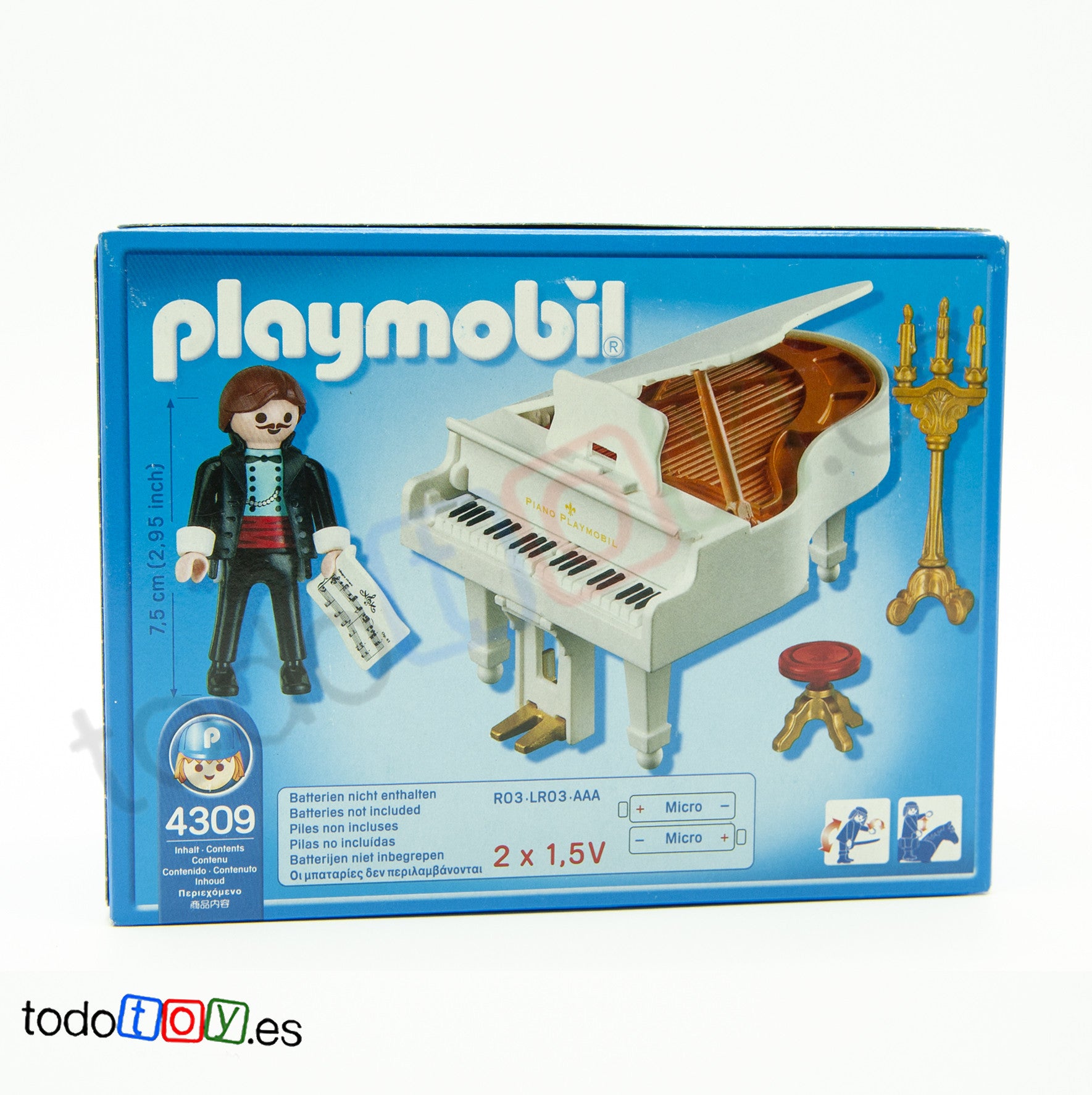 Playmobil 4309 Pianista con Piano