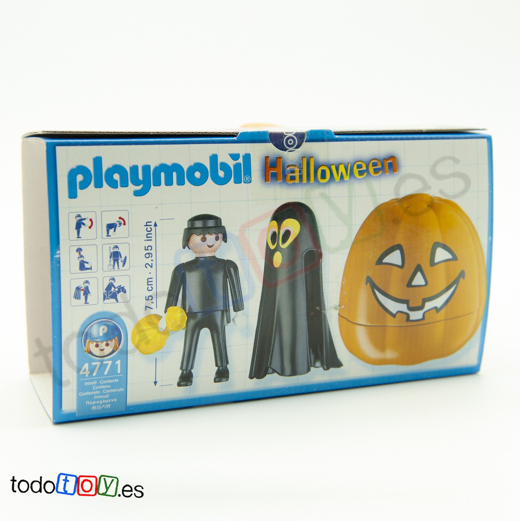 Playmobil 4771 Calabaza Fantasma Negro
