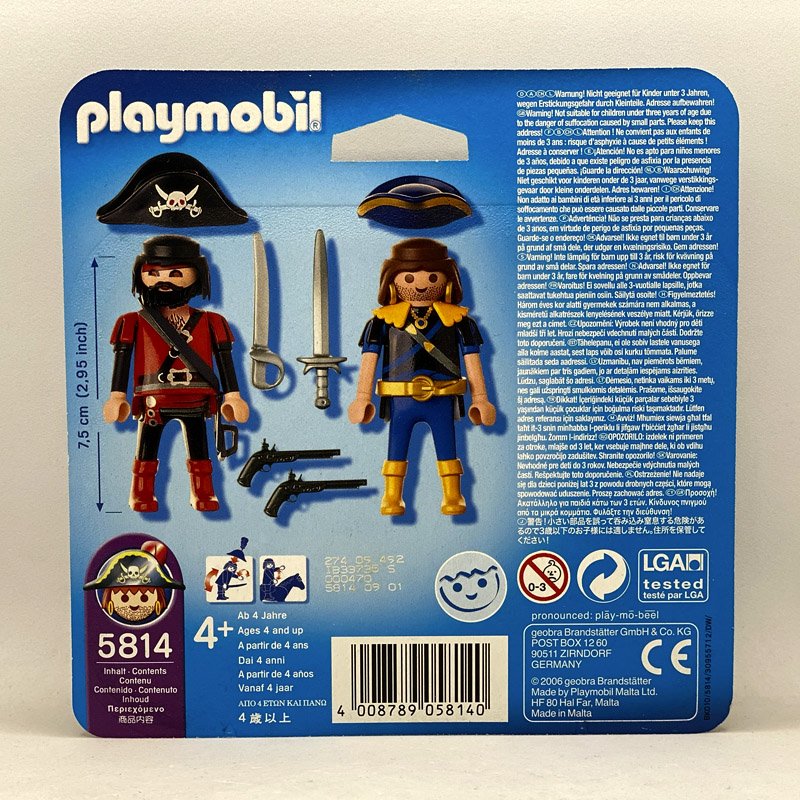 Playmobil Blister Piratas 5814
