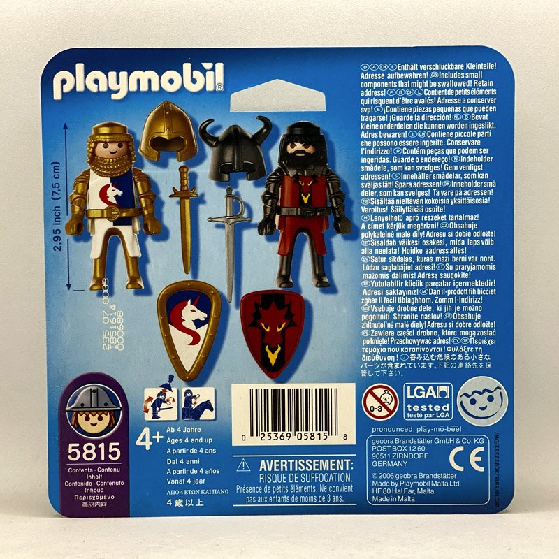 Playmobil Blíster Medieval 5815