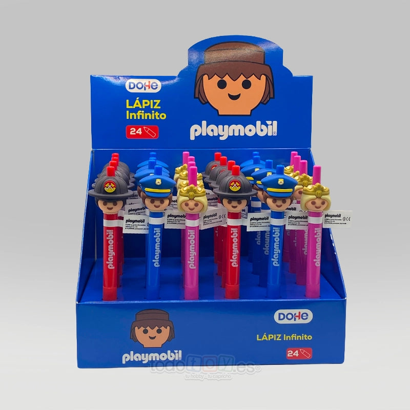 Playmobil Caja Expositor Lápiz Infinito 24 Unidades 79781