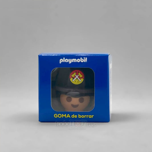 Playmobil Goma de Borrar Bombero 79786