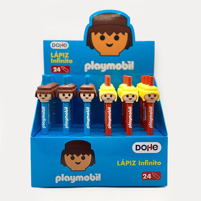 Playmobil Caja Expositor Lápiz Infinito 24 Unidades