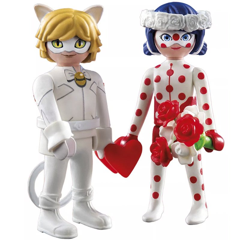 Playmobil Miraculous Ladybug & Cat Noir de Boda 71865