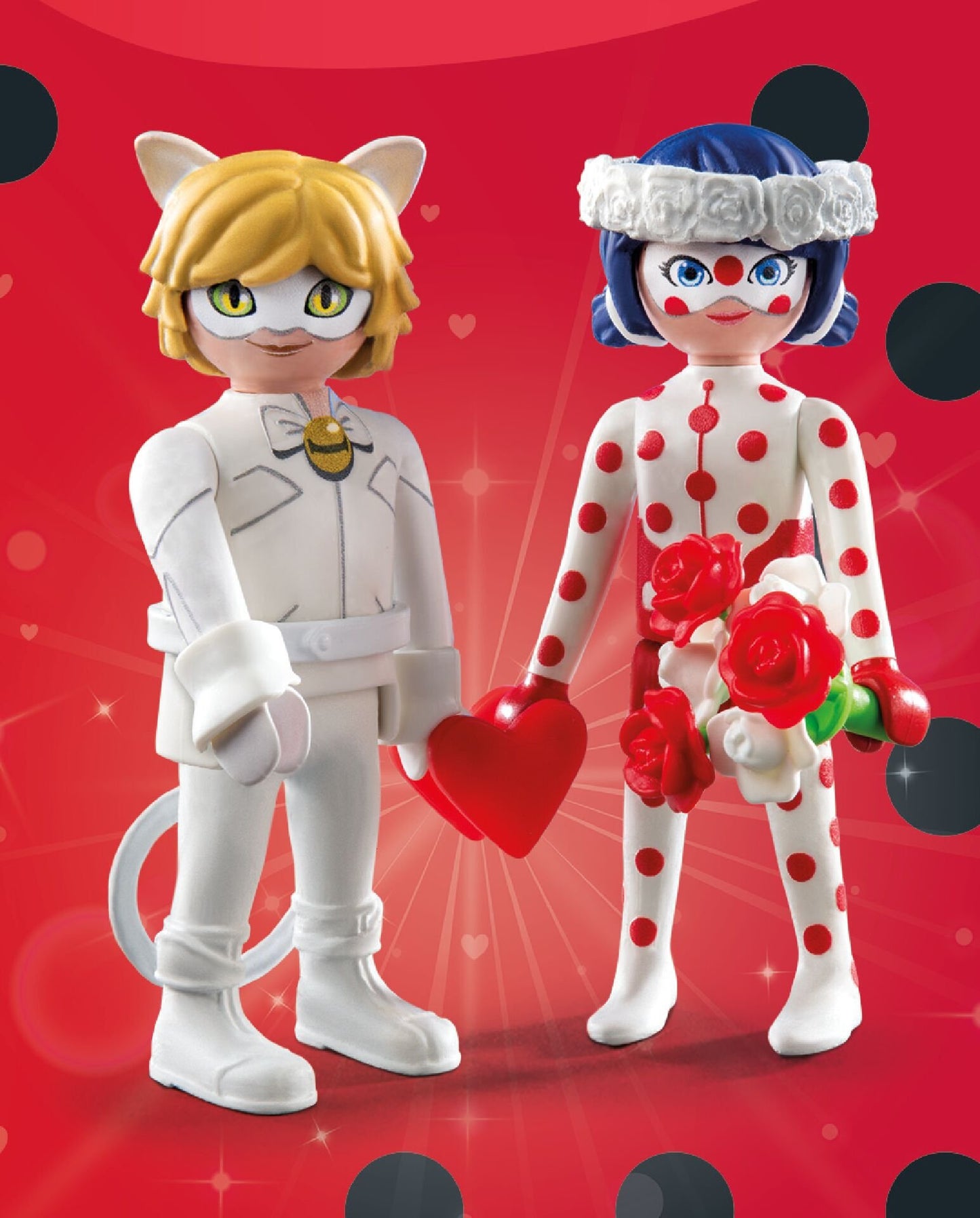 Playmobil Miraculous Ladybug & Cat Noir de Boda 71865