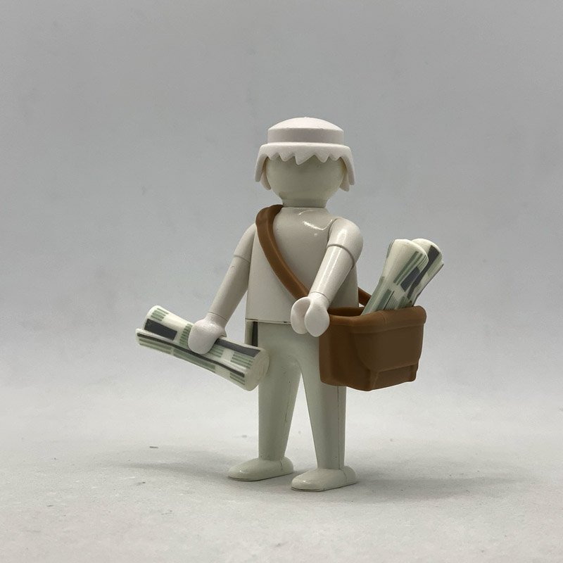 Playmobil Macuto Repartidor Periódicos OTR126