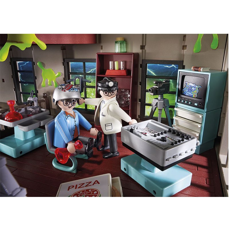 Playmobil Cazafantasmas Cuartel Parque de Bomberos 9219