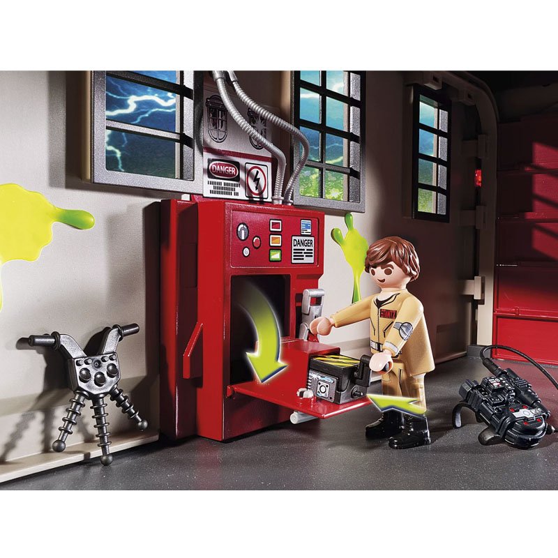 Playmobil Cazafantasmas Cuartel Parque de Bomberos 9219