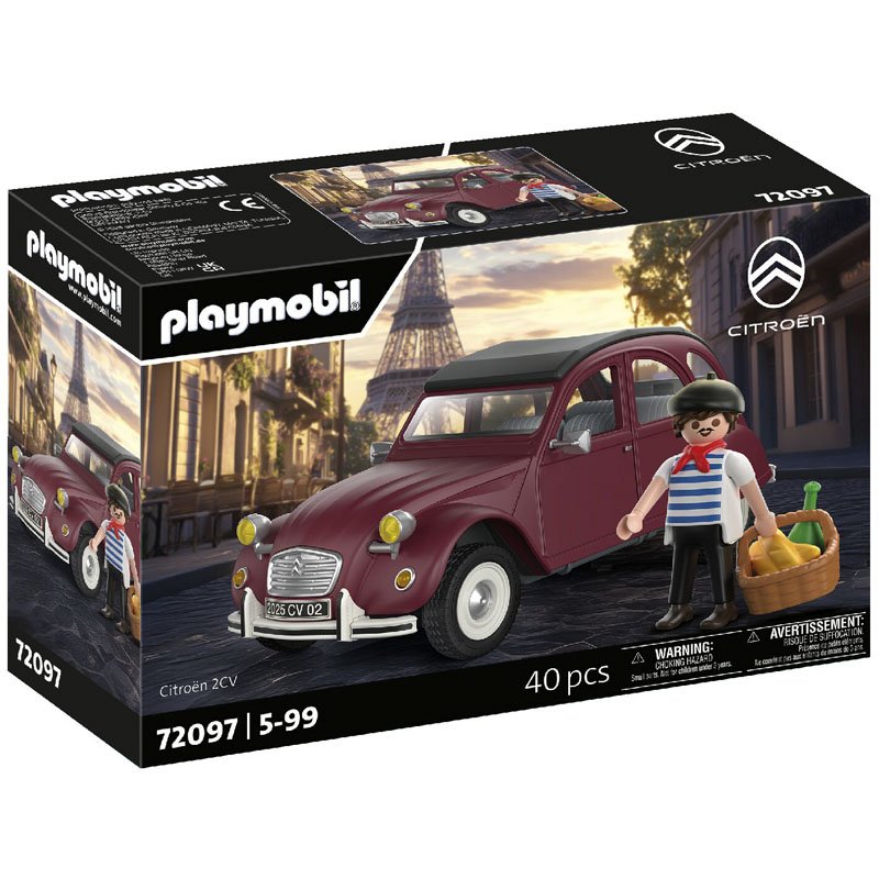 Playmobil 72097 Coche Citroën 2 CV Burdeos - Exclusiv