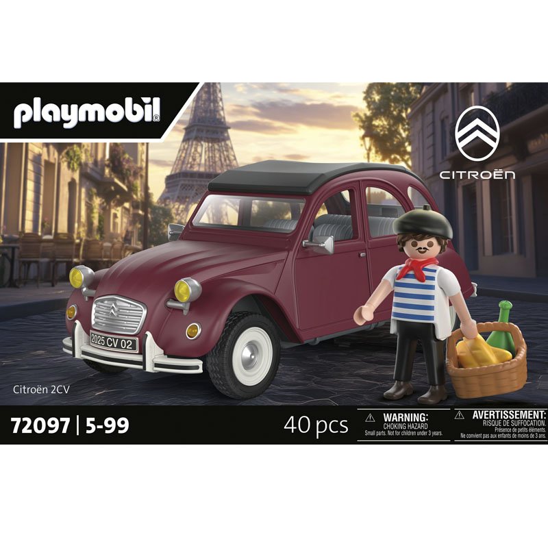 Playmobil 72097 Coche Citroën 2 CV Burdeos - Exclusiv