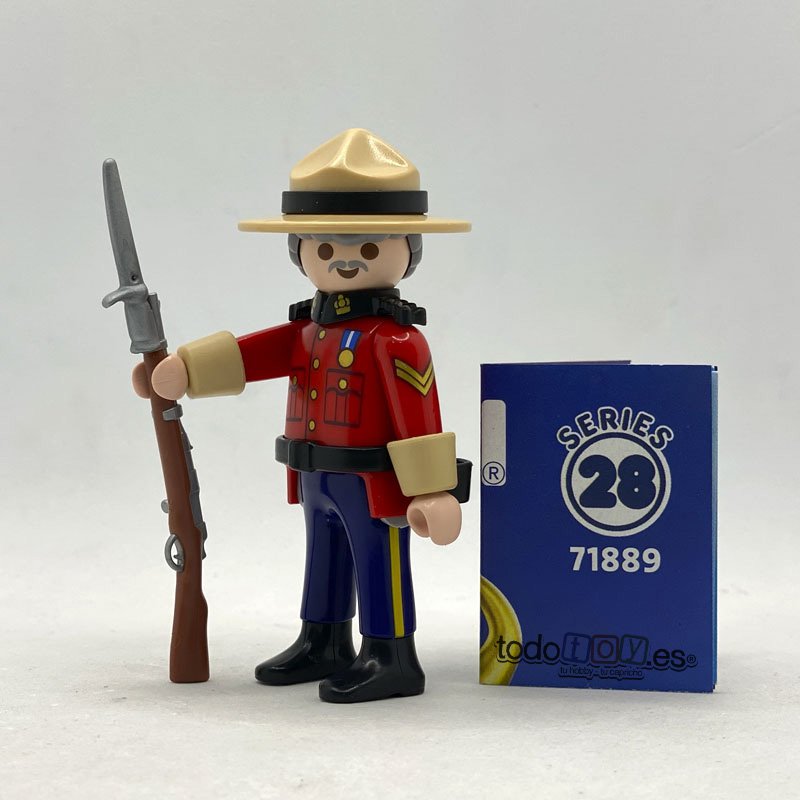 Playmobil 71889 Policía Montada Canadiense Serie 28 Chicos