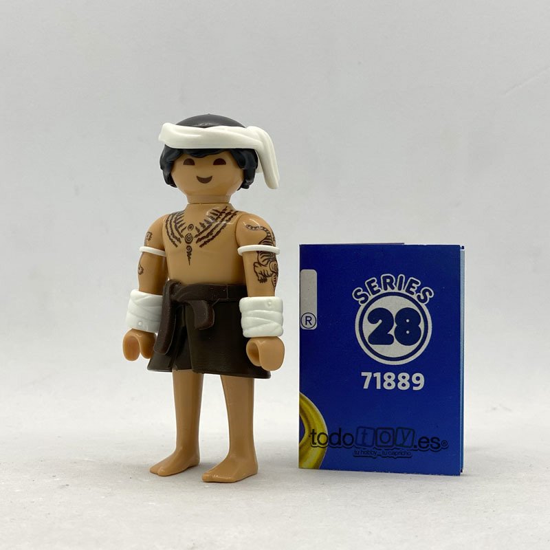 Playmobil 71889 Luchador Maori Serie 28 Chicos