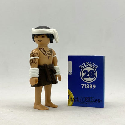Playmobil 71889 Luchador Maori Serie 28 Chicos