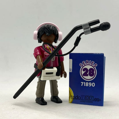 Playmobil 71890 Técnico Sonido Serie 28 Chicas