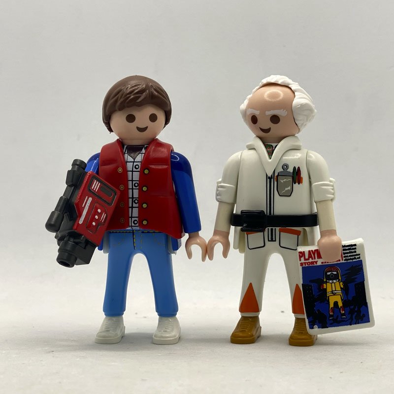 Playmobil Marty Mcfly y DOC Regreso al Futuro 70317