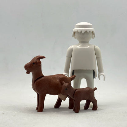 Playmobil Cabra Marron y Cabrita ANI224