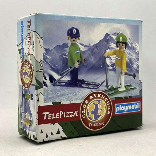Playmobil Promocional Esquiadores Telepizza