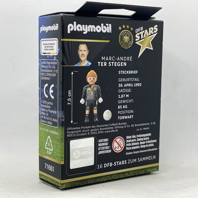 Playmobil 71661 Promocional EDEKA DFB Stars - Ter Stegen