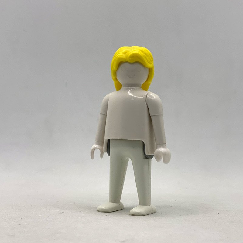 Playmobil Pelo Largo Rubio Dos Trenzas - PEL215