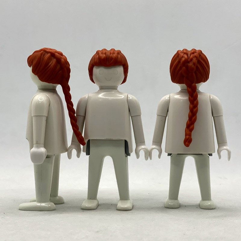 Playmobil Pelo Trenza Pelirrojo - PEL216