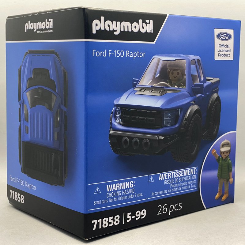 Playmobil 71858 X Ford F-150 Raptor Azul