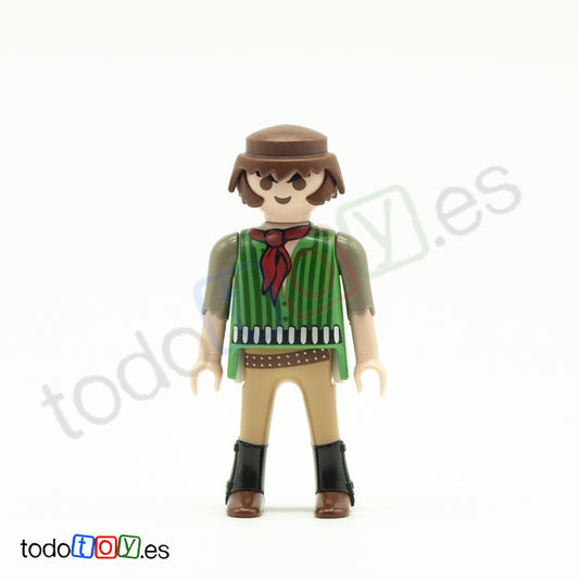 Playmobil FIG019 - Cowboy con Patillas
