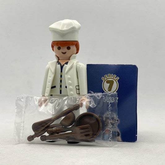 Playmobil Cocinero Chef Serie 7 Chicos 5537