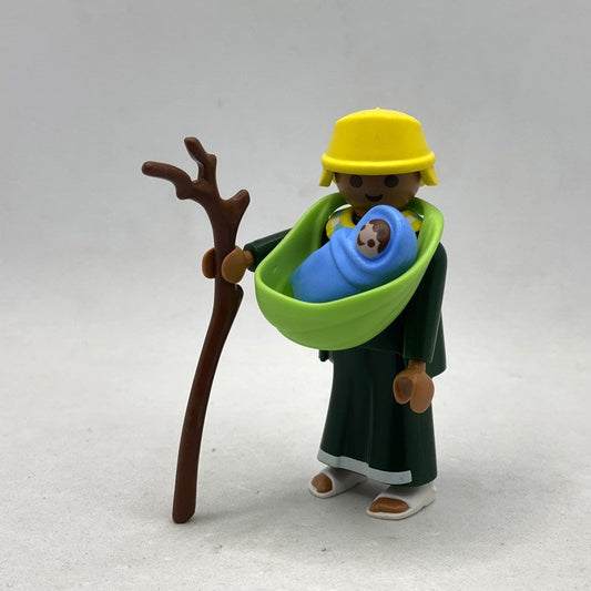 Playmobil Aldeano Egipcio con Bebé FCO861