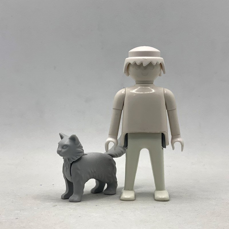 Playmobil Gato Angora Gris ANI227