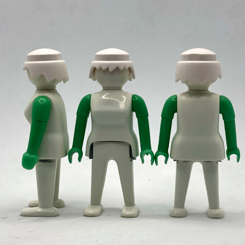 Playmobil Kopf mit Blauen Brillen CAB138